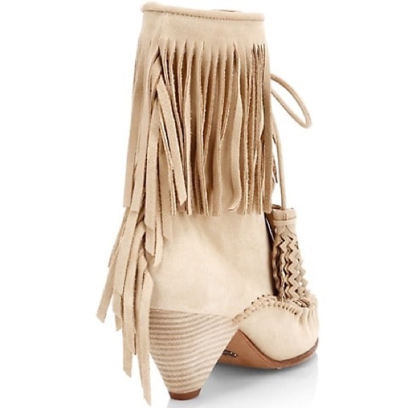 Coach 1941 fringe suede booties😍 - Picture 8 of 9